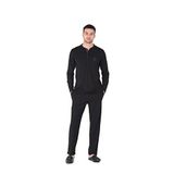 D'S Damat Erkek Uzun Kol Düğmeli Modal Çeyizlik Yeni Sezon Pijama Takım (as8, numeric, jaspo_s, x_l, Standart, Lacivert, XL)