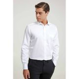 Ds Damat Regular Fit Beyaz Düz Gömlek 2HE02DY05289M