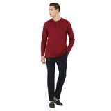 Ds Damat Regular Fit Cotton Pijama Takımı BORDO