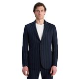 Ds Damat Regular Fit Lacivert Baskılı Takim Elbise