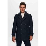 Ds Damat Regular Fit Lacivert Mono Yaka Kruvaze Kaban, 50