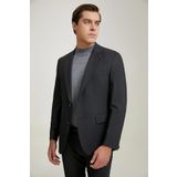 Ds Damat Regular Fit Siyah Düz Travel Takim Elbise