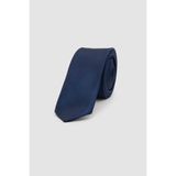 D'S Damat Siyah Düz 4 cm Kravat 3HF15ORTKRDUZ - Lacivert - Standart