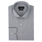 Ds Damat Slim Fit Beyaz Armürlü Gömlek