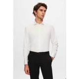 Ds Damat Slim Fit Beyaz Düz Nano Care Gömlek