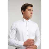 D'S Damat Slim Fit Beyaz Düz Smokin Gömlek 2HSS2DY05326M - XL