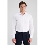 Ds Damat Slim Fit Beyaz Nano Care Gömlek, XXL
