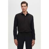 D's Damat Slim Fit Italyan Yaka Erkek Gömlek - Siyah