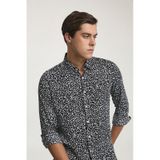 D's Damat Slim Fit Siyah Baskılı Gömlek 8ec02ap02259d Siyah