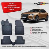 Ds Ds4 Paspas Araca Özel 2021 Ve Sonrası BOSSE 3D Havuzlu Oto Paspas - Siyah