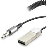 DS LLC Aux Bluetooth Ses Alıcı Adaptör Dahili Kablolu Handsfree 3.5mm - Siyah HD9005 - 1 - Renkli