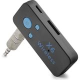 DS LLC Aux Bluetooth Ses Alıcı Adaptör Handsfree - Siyah HD9004 - 1