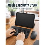DS LLC Bluetooth Klavyeli Android Tablet Seti Sım Kart Destekli Kablosuz Mouse ve Mobil Çalışma Deneyim - 1 - Renkli