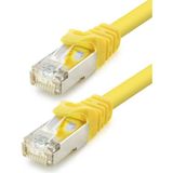 DS LLC Cat7 Ethernet Patch Kablosu 10 Gbps 600 Mhz 30 cm - Sarı HDX5101 - standart - Renkli