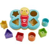 DS LLC CDC22 Fisher-Price® Şekil Eşleştirme Arkadaşı Kelebek / Sıralama ve Şekil Ayırma Oyuncaklar - 1