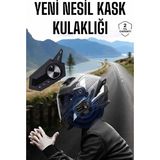 DS LLC Intercom Kask Kulaklığı Anc Özelliği Yüksek Ses Kaliteli Bluetooth Kulaklık - 1 - Renkli