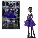 DS LLC JDR71 Monster High Koleksiyon - Wednesday Bianca Bebek - Renkli