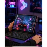 DS LLC Klavyeli Tablet Bilgisayar Seti Dokunmatik Kalem ve Kılıf Destekli