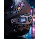 DS LLC Llc Kask Içi Bluetooth Kulaklık Kamera Özellikli Uzun Pil Ömrü ve Su Geçirmez Ds
