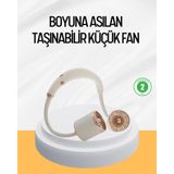 DS LLC Llc Katlanabilir Asılabilir Fan USB Şarjlı Hafif ve Sessiz Tasarım Ds