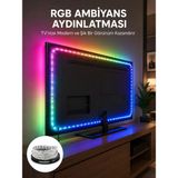 DS LLC Müzikle Senkronize LED Şerit Tv Aydınlatma Yeni Nesil - 1 - Renkli