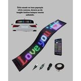 DS LLC Rgb Renkli LED Ekran Tabela USB Bağlantılı ve Kayan Yazı Destekli - 1