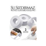 DS LLC Su Geçirmez Küvet Lavabo Duş Bandı 3 Metre Flexia Design 716468 Dsllc-Iegrs1 - Renkli