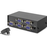 DS LLC VGA Splitter 1 In 4 Out 200 Mhz - Siyah HDX1278