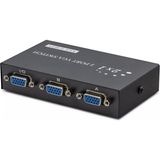 DS LLC VGA Switch 54 Mhz 2 Giriş 1 Çikiş Butonlu Geçiş 2 Port HDX1280