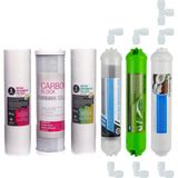 DS Natural Water Su Arıtma Cihazı Filtresi 6'lı Set Paket Aşama Membransız
