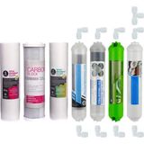 DS Natural Water Su Arıtma Cihazı Filtresi 7'li Set Paket Aşama Membransız