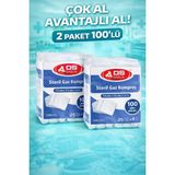 Ds Sağlık 7.5x7.5cm Steril Hidrofil Gazlı Bez 25 Li Paket 4 Kat - 200 ADET