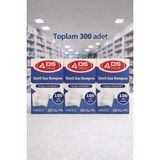 Ds Sağlık 7.5x7.5cm Steril Hidrofil Gazlı Bez 25 Li Paket 4 Kat - 300 ADET