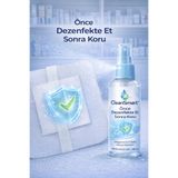DS Sağlık Yara Bakım Seti 10 Adet Steril Yara Örtüsü 5x7,5 cm + 50 ml El &Cilt Antiseptiği – Hipokloröz Sprey