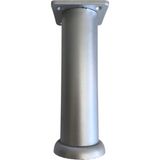 DS Yapı Gümüş Ayarlı Plastik Ayak Mobilya Masa ve Dolap Ayağı (Gümüş) - 12cm
