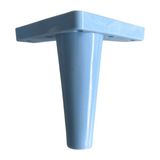 DS Yapı Rüzgar Plastik Ayak Mobilya Masa ve Dolap AYAĞI(14CM)(BEYAZ-MAVİ-PEMBE) - Mavi