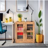 Dsd104-c 2 Cam Kapaklı Ceviz Dosya Dolabı