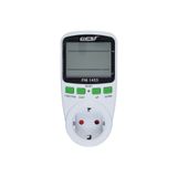 DSG GESİ 16A Dıgıtal Göstergeli Watmetre Priz Tipi PM-1453 Enerji Sarfiyat Ölçer