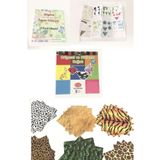 DSH Doğal Seramik Hamuru Origami Oyunu Seti, Desenli Kağıt