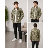 Dsnm Bizim Terzi Dsnm Kamuflaj Polar 3 Cepli Tam Fermuarlı Slim Fit Anti Pilling Tüylenme Yapmaz Hava Geçirmez Soft Shell Polar - XS - Krem