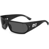 Dsquared D2 0140/S - 80773IR Grey Erkek Güneş Gözlüğü - Siyah