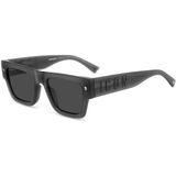 Dsquared Icon 0021/S - KB752IR Grey Unisex Güneş Gözlüğü - Gri