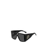 Dsquared Unisex D2 0096/s Güneş Gözlüğü, 807/IR Siyah, 56, 807/Siyah (Ir Black), 56