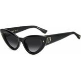Dsquared2 D2 0092/S Dark Grey Sf Kadın Güneş Gözlüğü - Siyah