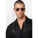 Dsquared2 D2 0155/S/SE Col 000JO 53-21-145 Unisex Güneş Gözlüğü - Siyah - Altın