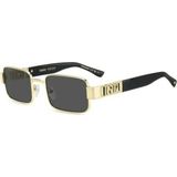 Dsquared2 D2 0156/S 000IR 54 Unisex Güneş Gözlüğü - Altın
