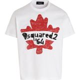 DSQUARED2 ERKEK T-SHIRT S71GD1100-S22427-100 BEYAZ XL
