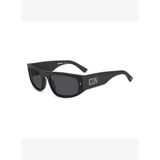 Dsquared2 Icon 0016/S Oval Siyah Unisex Güneş Gözlüğü