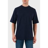 Dsquared2 Logo Baskılı Regular Fit Pamuklu Bisiklet Yaka T Shirt Erkek T Shirt S74GD1266 S21658 478 - Lacivert - XL