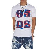 Dsquared2 Logolu Bisiklet Yaka% 100 Pamuk Regular Fit T Shirt Erkek T SHİRT S74GD1094 S23009 100